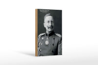Holzschild Portrait 12x18cm Kaiser Friedrich Wilhelm 1859