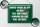 Blechschild Spruch 30x40 cm Denk nicht so oft an das, was dir fehlt Deko Schild