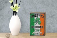 Holzschild Alkohol 12x18cm Murphy´s Irish Bar Whiskey