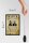 Holzschild Spruch 12x18cm wanted Alphonse Gabriel american