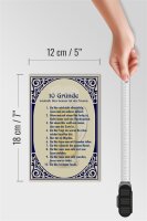 Holzschild Alkohol 12x18cm Bier besser als Frauen Schild