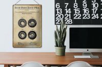 Blechschild Patent 20x30 cm Entwurf für einen Golfball 2 Deko Schild