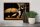 Holzschild Retro 20x30 cm Rotwein Weinfass Weintrauben Deko Schild