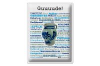Blechschild Spruch 30x40 cm Guuuude Milchkanne Deko Schild