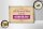 Holzschild Spruch 18x12cm bin nicht dick ich querschlank