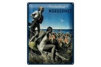 Blechschild Reise 30x40 cm Nordseebad Norderney...