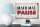 Holzschild Spruch 18x12cm mach mal Pause Schild