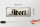 Blechschild Hinweis 27x10 cm Abort nostalgisches Toiletten Deko Schild