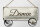 Blechschild Hinweis 27x10 cm Damen nostalgisches Toiletten Deko Schild