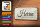 Blechschild Hinweis 27x10 cm Herren nostalgisches Toiletten Deko Schild