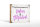 Holzschild Spruch 18x12cm Einhorn und Glitzerstaub