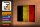 Holzschild Flagge 18x12cm Belgien Fahne