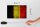 Holzschild Flagge 18x12cm Belgien Fahne