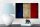Holzschild Flagge 18x12cm Frankreich Fahne