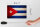 Holzschild Flagge 18x12cm Kuba Cuba Fahne