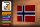 Holzschild Flagge 18x12cm Norwegen Fahne Wanddeko