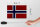 Holzschild Flagge 18x12cm Norwegen Fahne Wanddeko