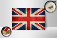 Holzschild Flagge 18x12cm United Kingdom Wanddeko