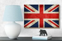 Holzschild Flagge 18x12cm United Kingdom Wanddeko