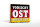 Holzschild Flagge 18x12cm Vorsicht Ost Deutscher