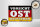 Holzschild Flagge 18x12cm Vorsicht Ost Deutscher