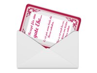 Blechpostkarte Spruch 10x14 cm Rezept für eine gute...