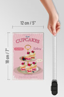 Holzschild Essen 12x18cm sweet Cupcakes best award