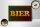 Holzschild Hinweis 18x12cm Bier Alkohol Wanddeko