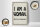 Holzschild Spruch 12x18cm i am a woman. your superpower