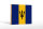 Holzschild Flagge Barbados 18x12cm Flag of Barbados