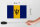 Holzschild Flagge Barbados 18x12cm Flag of Barbados