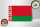 Holzschild Flagge Weißrussland 18x12cm Flag of Belarus