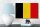 Holzschild Flagge Belgien 18x12 cm Flag of Belgium