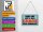 Blechpostkarte Spruch 14x10 cm ohne uns hat Chaos kein Zuhause Deko Schild