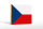 Holzschild Flagge Tschechien 18x12cm Flag Czech Republic