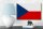 Holzschild Flagge Tschechien 18x12cm Flag Czech Republic