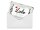Blechpostkarte Spruch 14x10cm ohne Liebe ist Alles nichts Herz Deko Schild