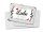 Blechpostkarte Spruch 14x10cm ohne Liebe ist Alles nichts Herz Deko Schild