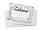 Blechpostkarte Spruch 14x10cm Zuhause ist kein Ort sondern ein Deko Schild