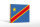 Holzschild Flagge DR Kongo 18x12cm Flag democratic Congo