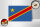 Holzschild Flagge DR Kongo 18x12cm Flag democratic Congo