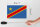 Holzschild Flagge DR Kongo 18x12cm Flag democratic Congo