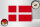 Holzschild Flagge Dänemark 18x12cm Flag of Denmark