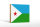 Holzschild Flagge Dschibuti 18x12cm Flag of Djibouti
