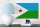 Holzschild Flagge Dschibuti 18x12cm Flag of Djibouti
