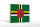 Holzschild Flagge Dominicas 18x12cm Flag of Dominica