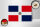 Holzschild Flagge Dominikanische Republik 18x12cm Flag