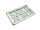 Blechpostkarte Spruch 14x10cm Blume Knick Schmetterling dick Deko Schild