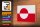 Holzschild Flagge Grönlands 18x12 cm flag of Greenland Dekoration