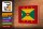 Holzschild Flagge Grenadas 18x12 cm Flag of Grenada Dekoration